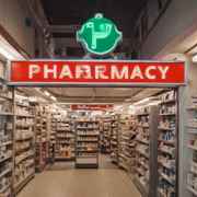 A pharmacy to drop off old prescription