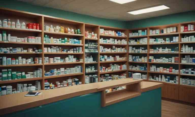 A pharmacy to drop off old prescription